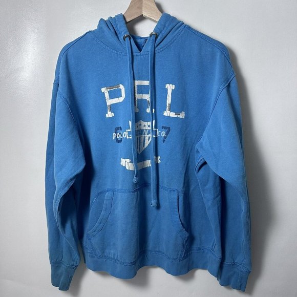 Ralph Lauren Other - Ralph Lauren Hoodie Mens Large Mfg Polo Jeans Co 1967 Embroidered Distre…